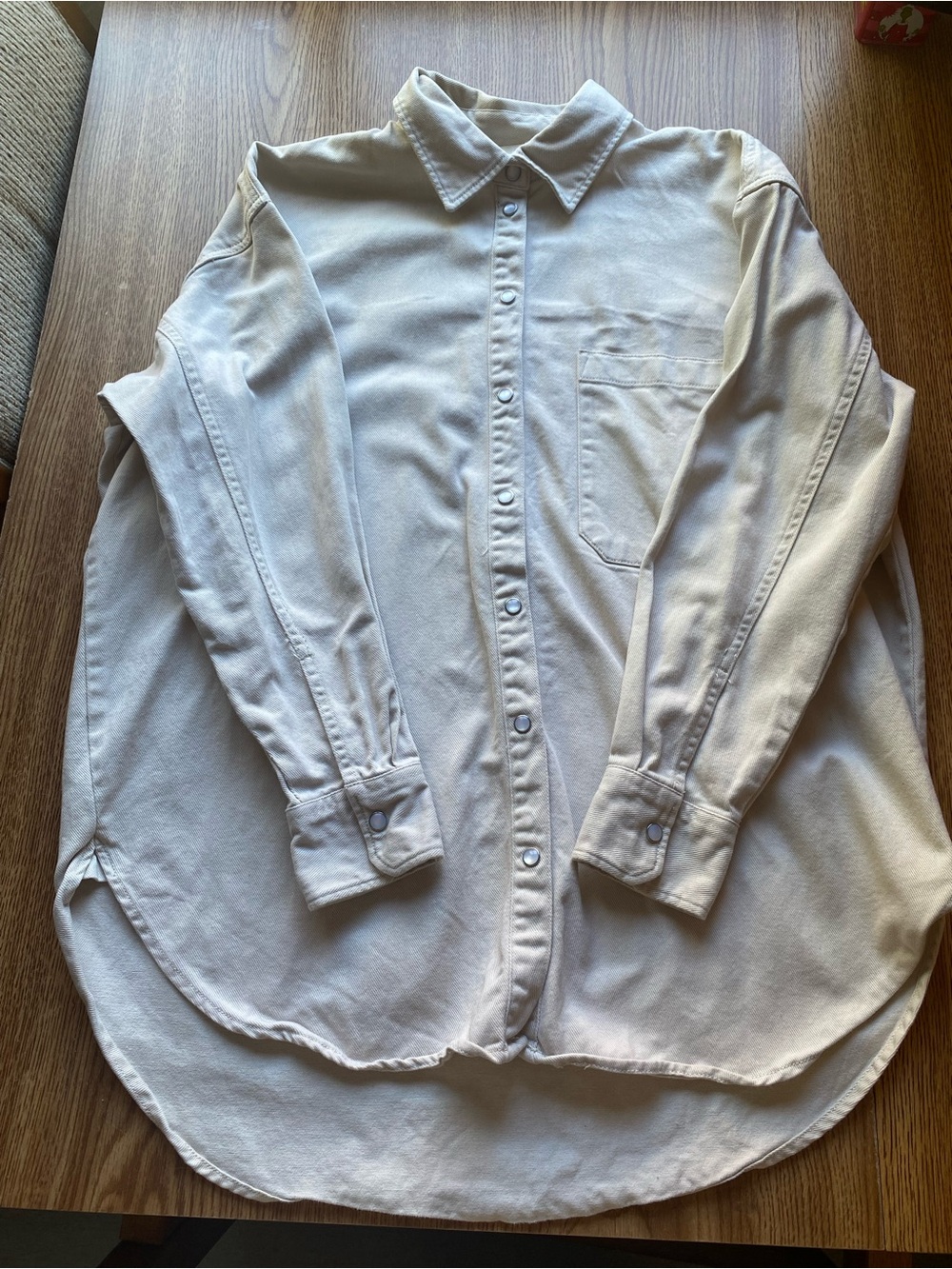 H&M Women’s Oversized Cotton Shacket Small